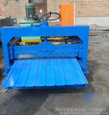 海宇910金属成型设备高清细节图——专业压型机械的视觉呈现